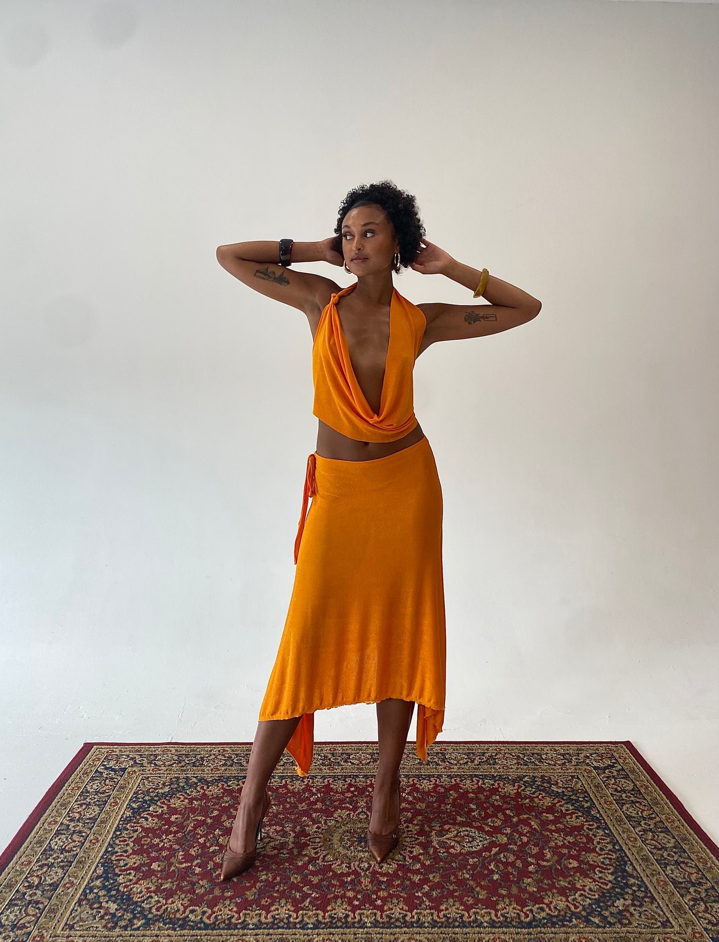Tangerine Skirt