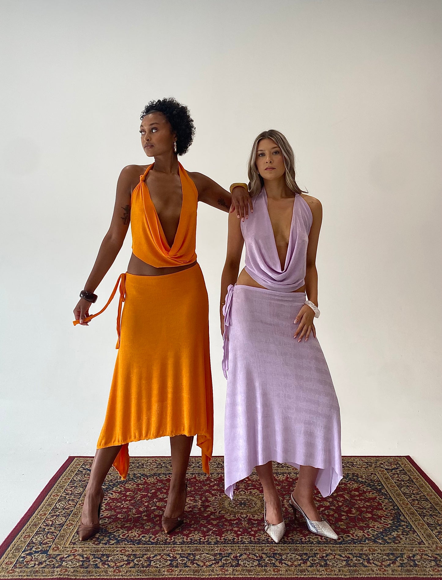 Tangerine Skirt