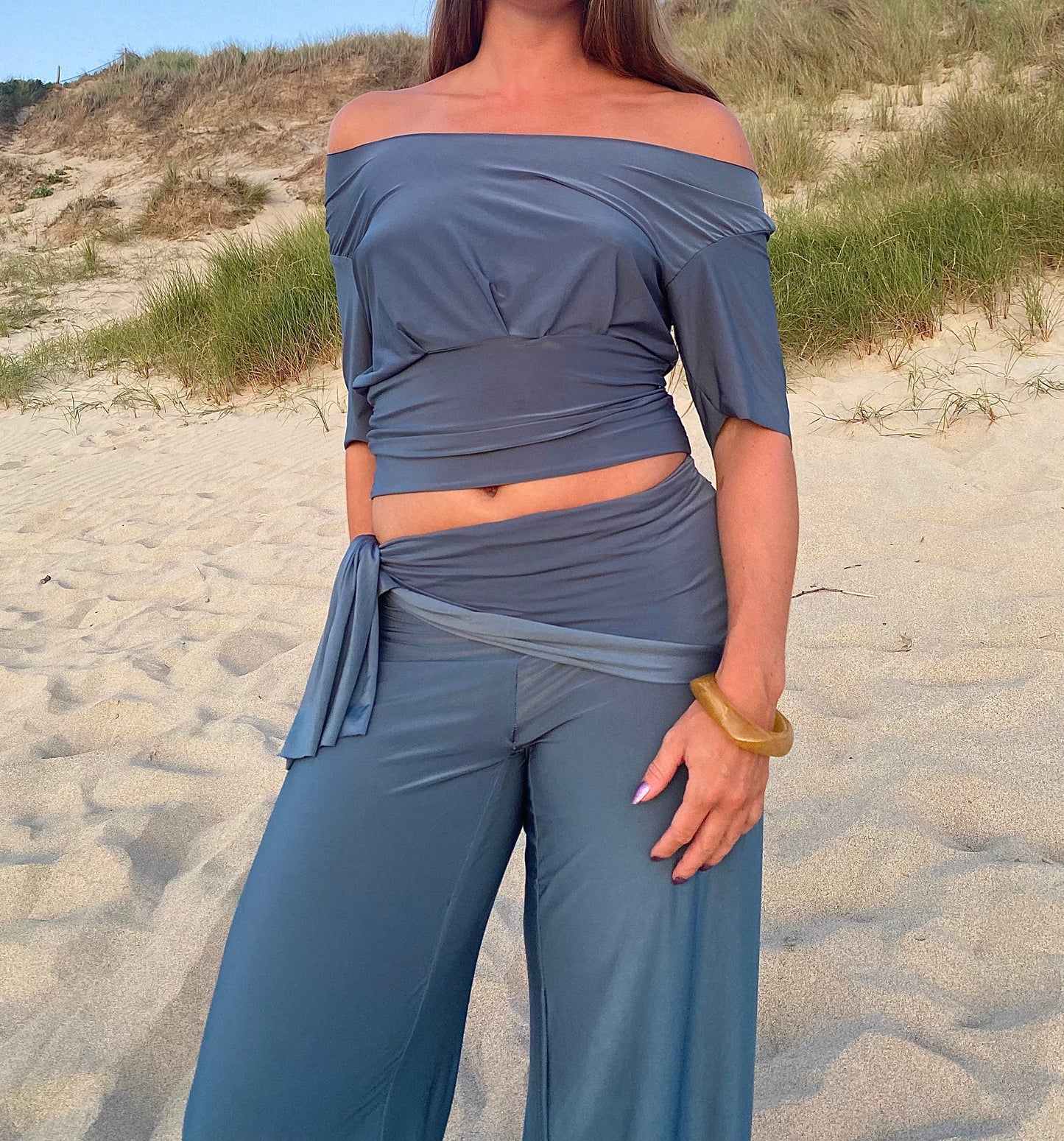 Tina Top In Ocean Blue