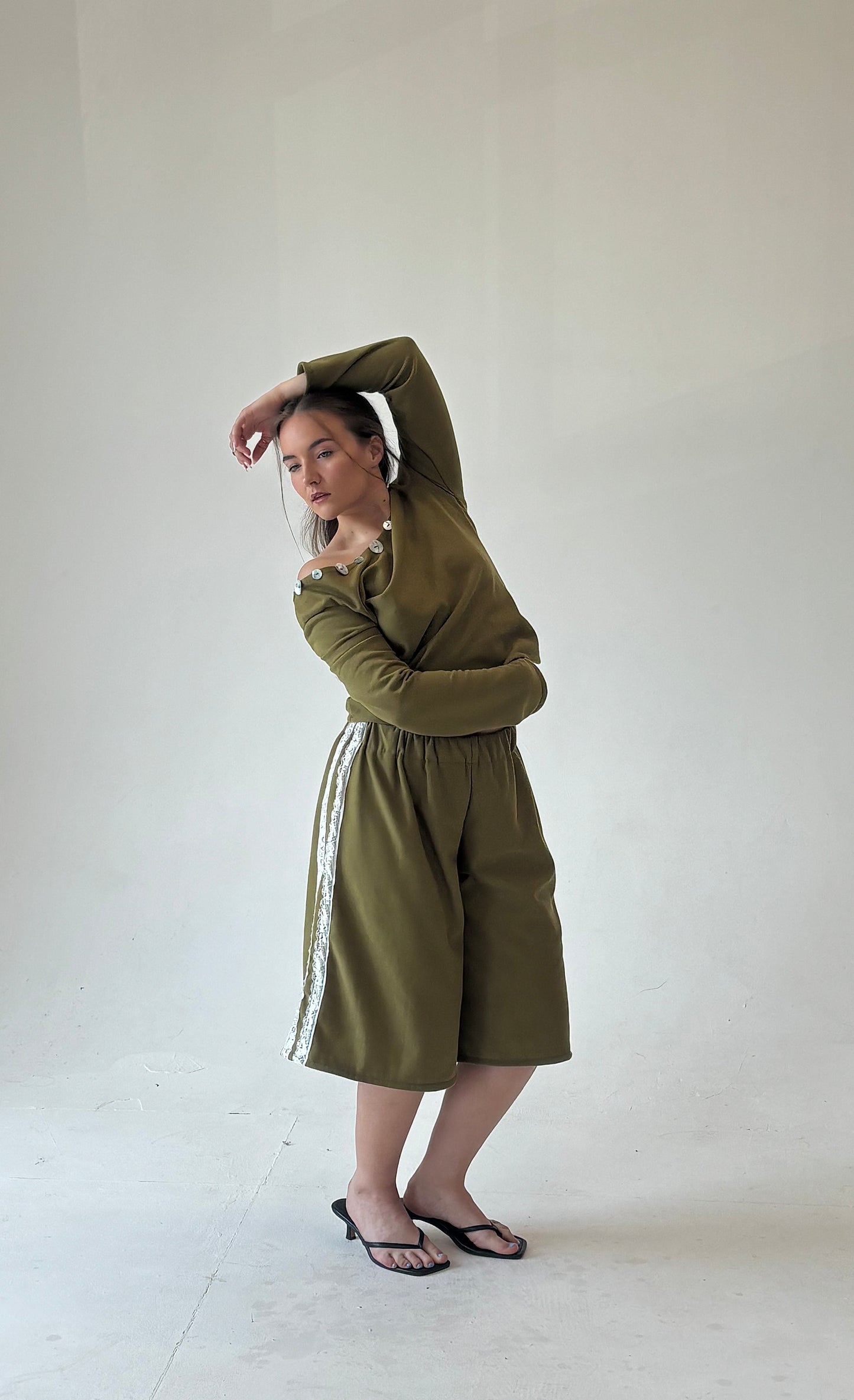 Olive Pear Top