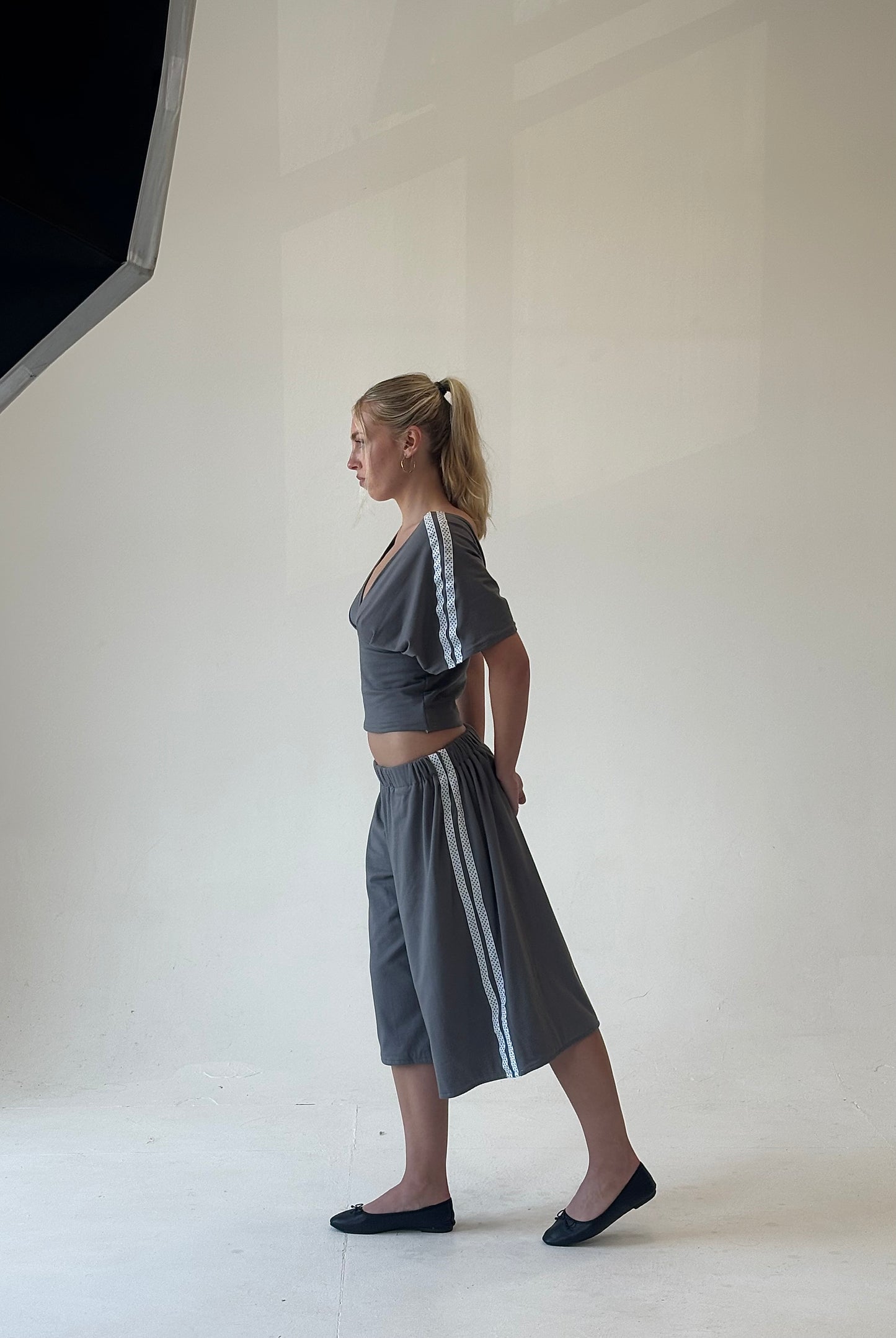 Luna Slate Jorts