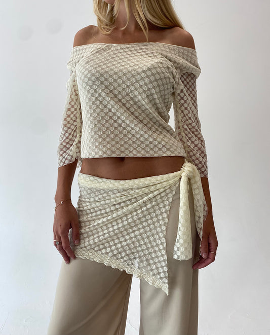 Clara Polka Dot Top