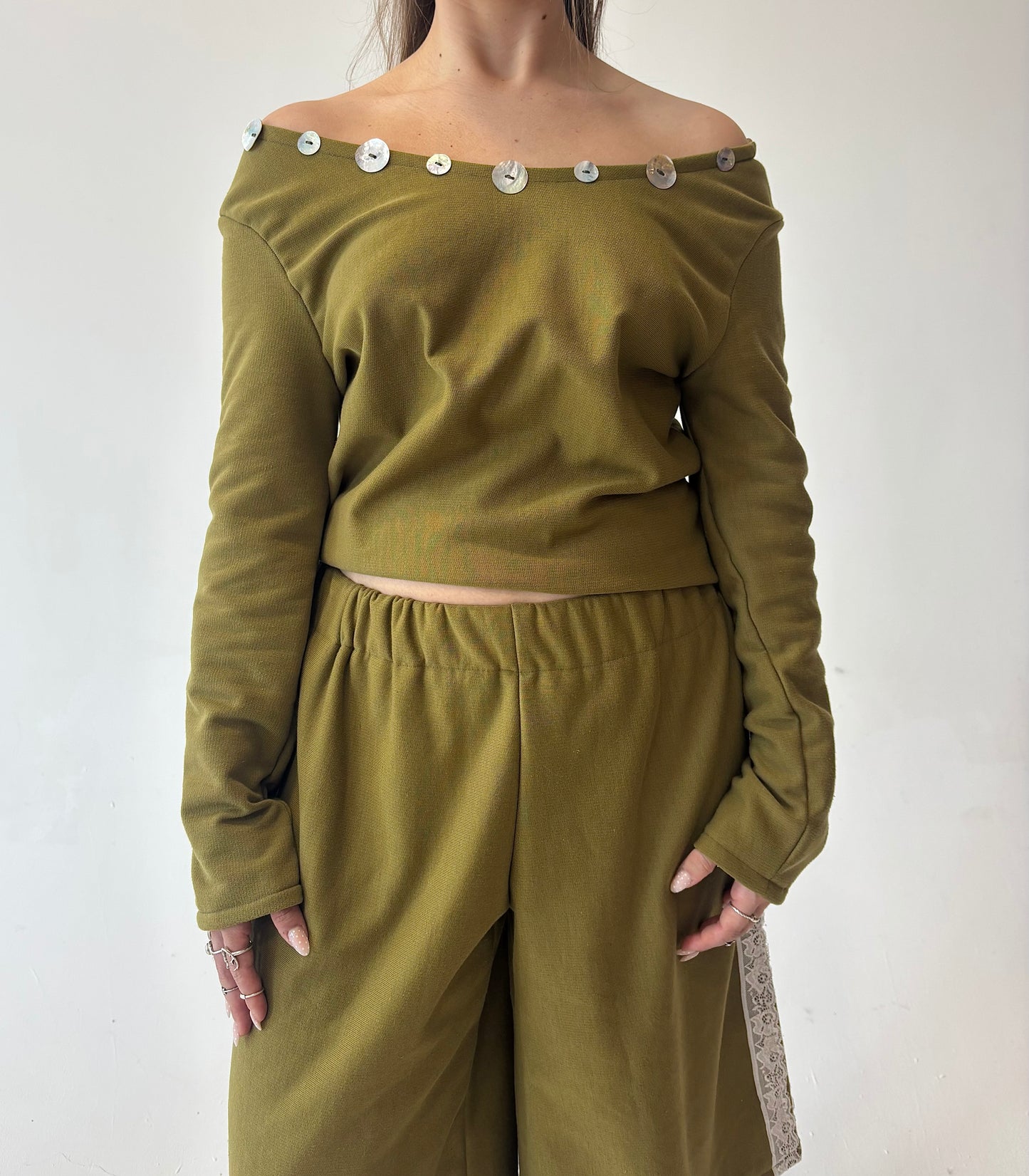 Olive Pear Top