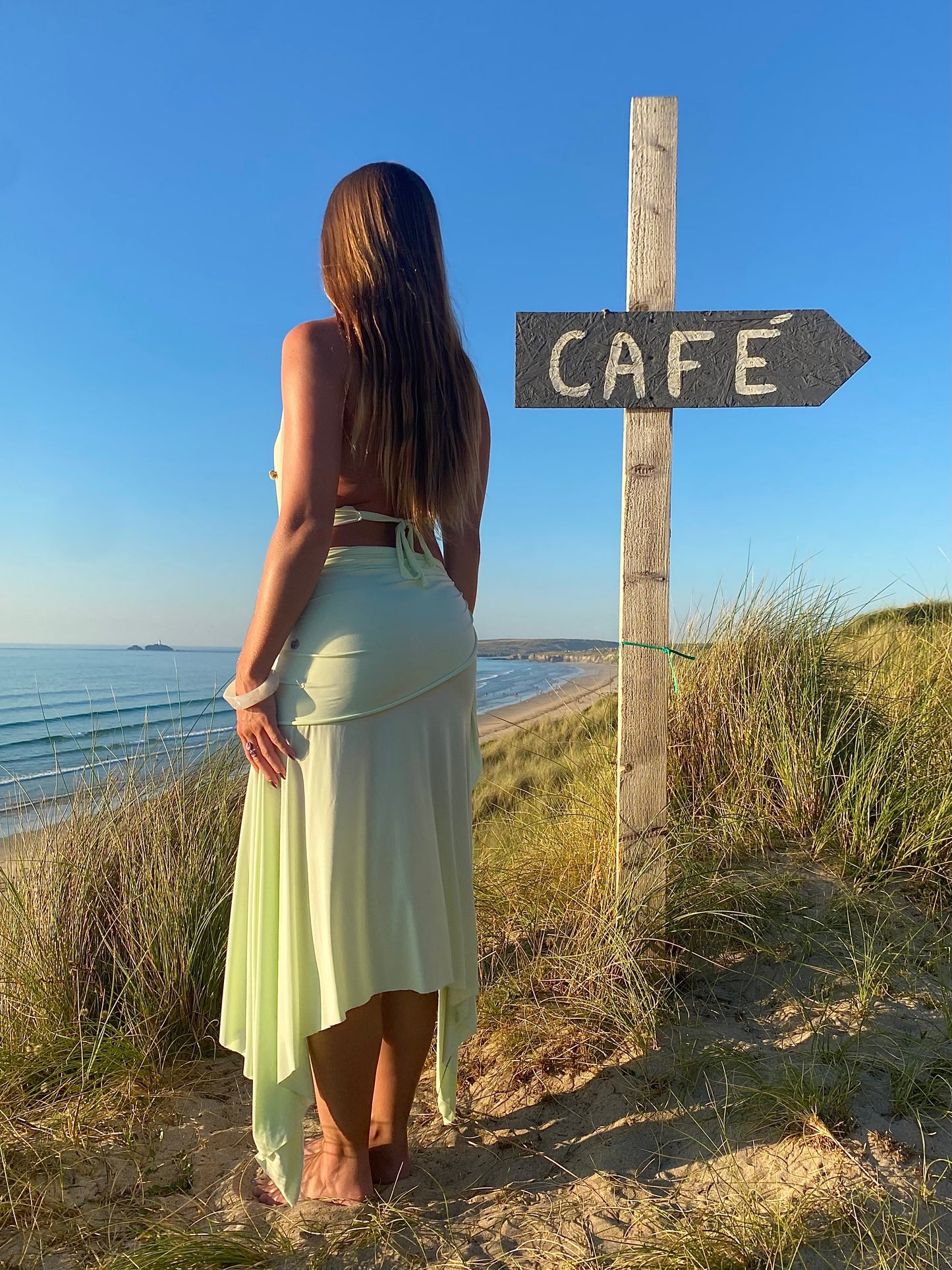 Sahara Skirt In Pistachio