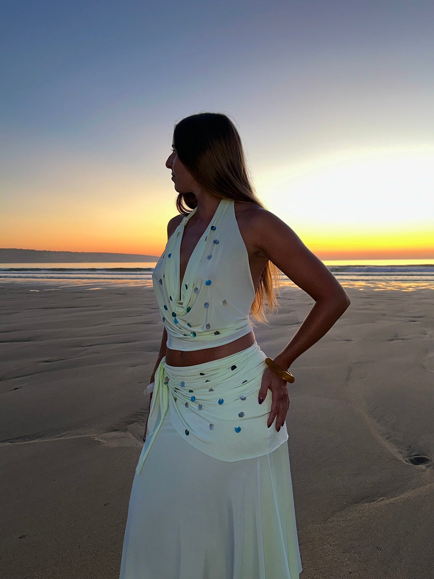 Sahara Skirt In Pistachio