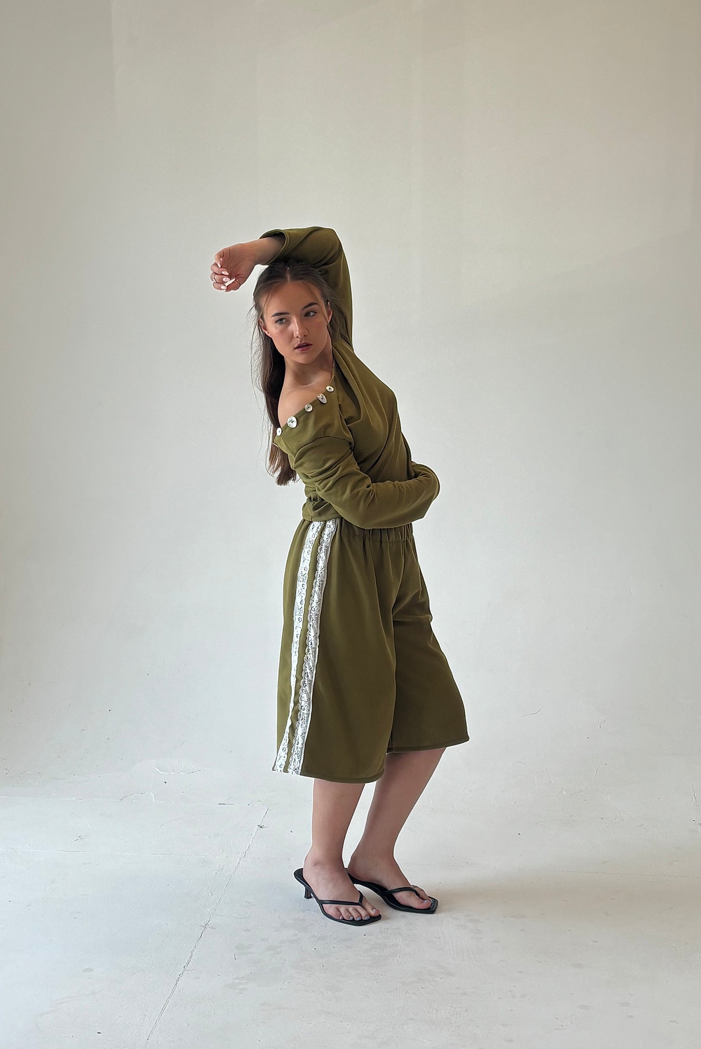 Olive Pear Top