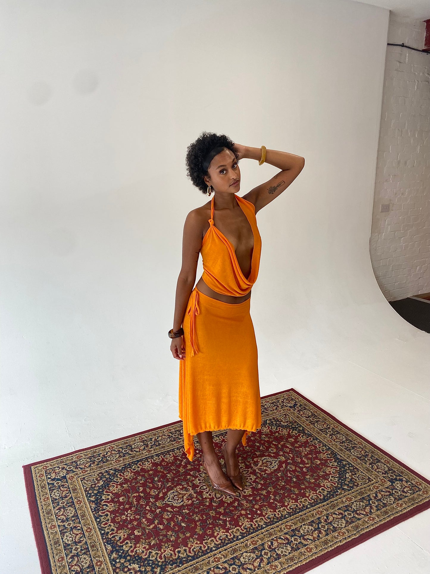 Tangerine Skirt
